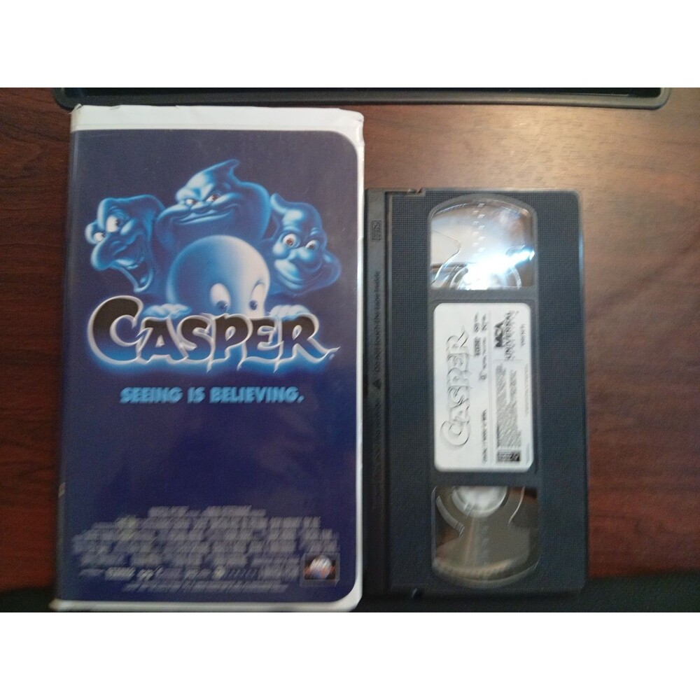 Casper VHS 1995 (Clamshell) Bill Pullman Christina Ricci